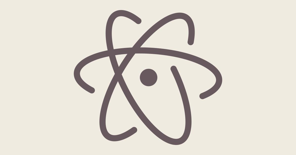 Giving Atom a try